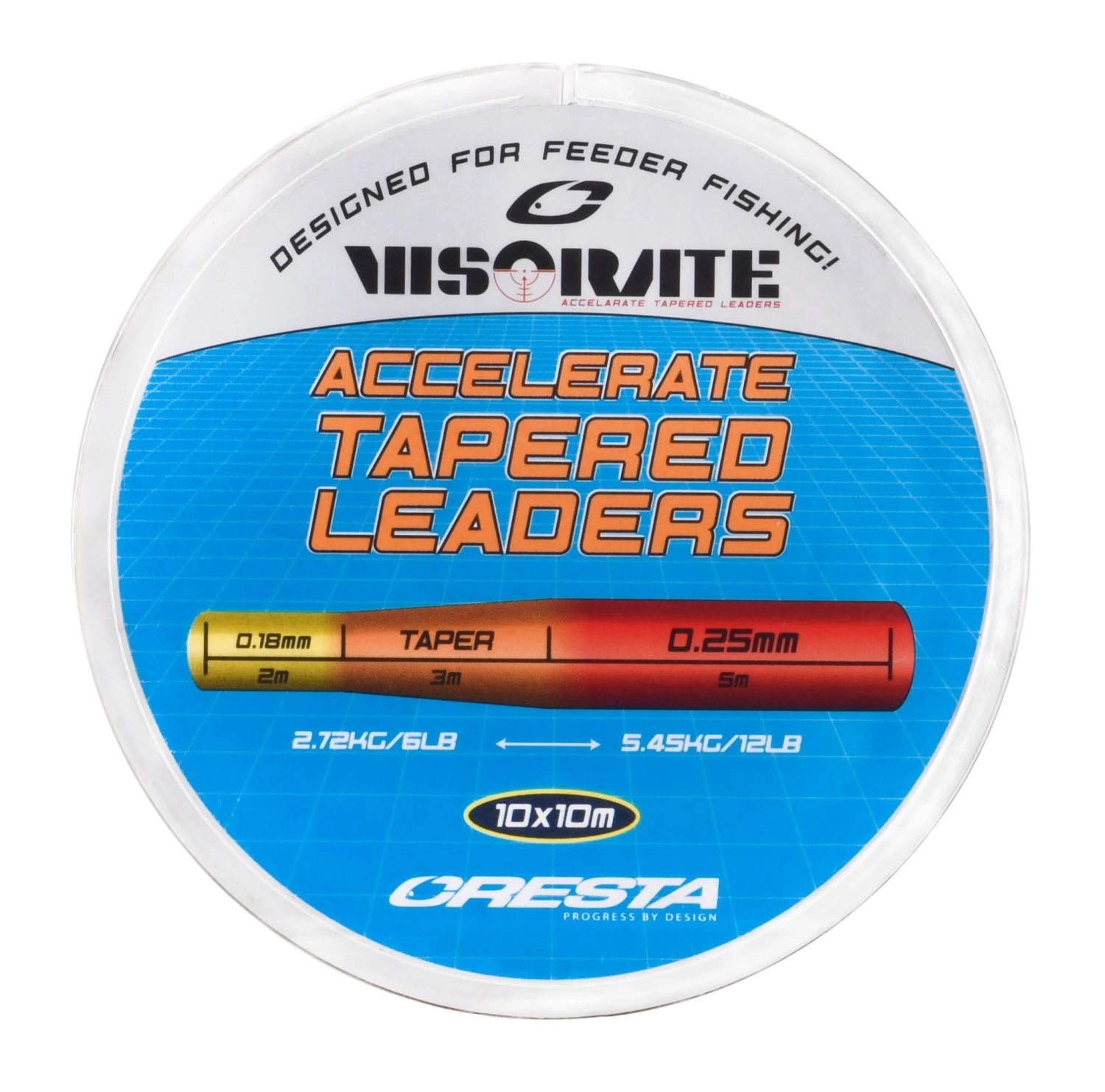 Cresta Visorate Accelerate Tapered Leaders 4 Cresta Visorate Accelerate Tapered Leaders - Afbeelding 2