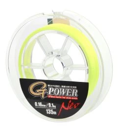 Gamakatsu G-Power Premium Braid Neo | Fluo Geel