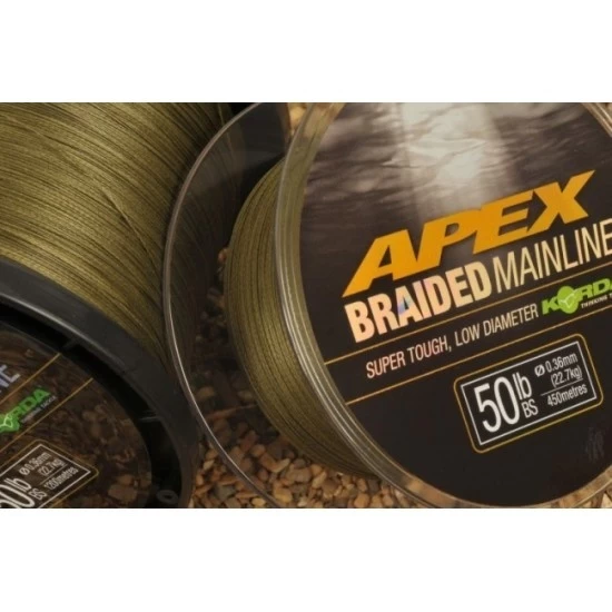 Korda Apex Braided Mainline (1200 M) - Gevlochten Hoofdlijn 6 Korda Apex Braided Mainline (1200 M) - Gevlochten Hoofdlijn - Afbeelding 4