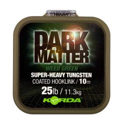 Korda Dark Matter Tungsten Coated Braid (Green)