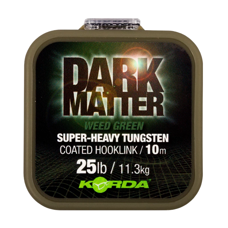 Korda Dark Matter Tungsten Coated Braid (Green) 3 Korda Dark Matter Tungsten Coated Braid (Green)