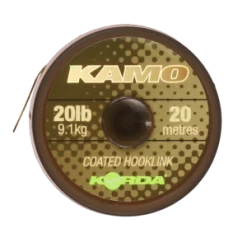 Korda Kamo Coated Hooklink (20 Meter) | Onderlijnmateriaal -Visaccessoires Verkoop korda kamo coated hooklink 20 meter onderlijnmater 1