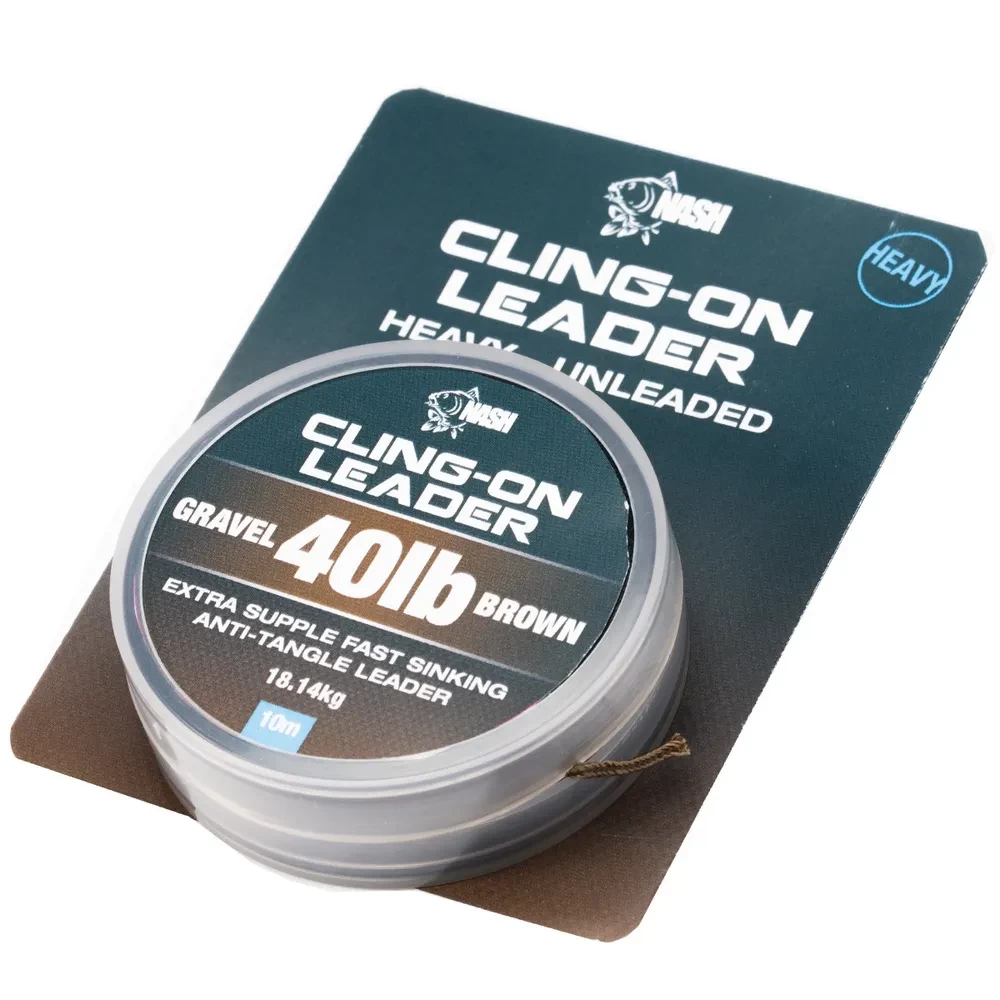 Nash Cling-On Unleaded Leader | 40lb | 10m 5 Nash Cling-On Unleaded Leader | 40lb | 10m - Afbeelding 3