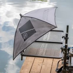 Preston Innovations Offbox Grey Bait Brolly -Visaccessoires Verkoop preston innovations offbox grey bait brolly 4