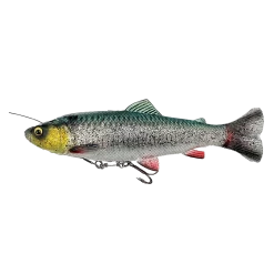 Savage Gear 4D Line Thru Pulse Tail Colorful Trout | Slow Sinking