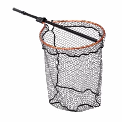 Savage Gear Full Frame Landing Net Round | 99-150cm | 55x47x53 | 20mm Mesh -Visaccessoires Verkoop savage gear full frame landing net round 99 150cm 2