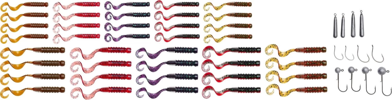 Savage Gear Pro Grub Kit | 52 Stuks + Gratis Box 4 Savage Gear Pro Grub Kit | 52 Stuks + Gratis Box - Afbeelding 2