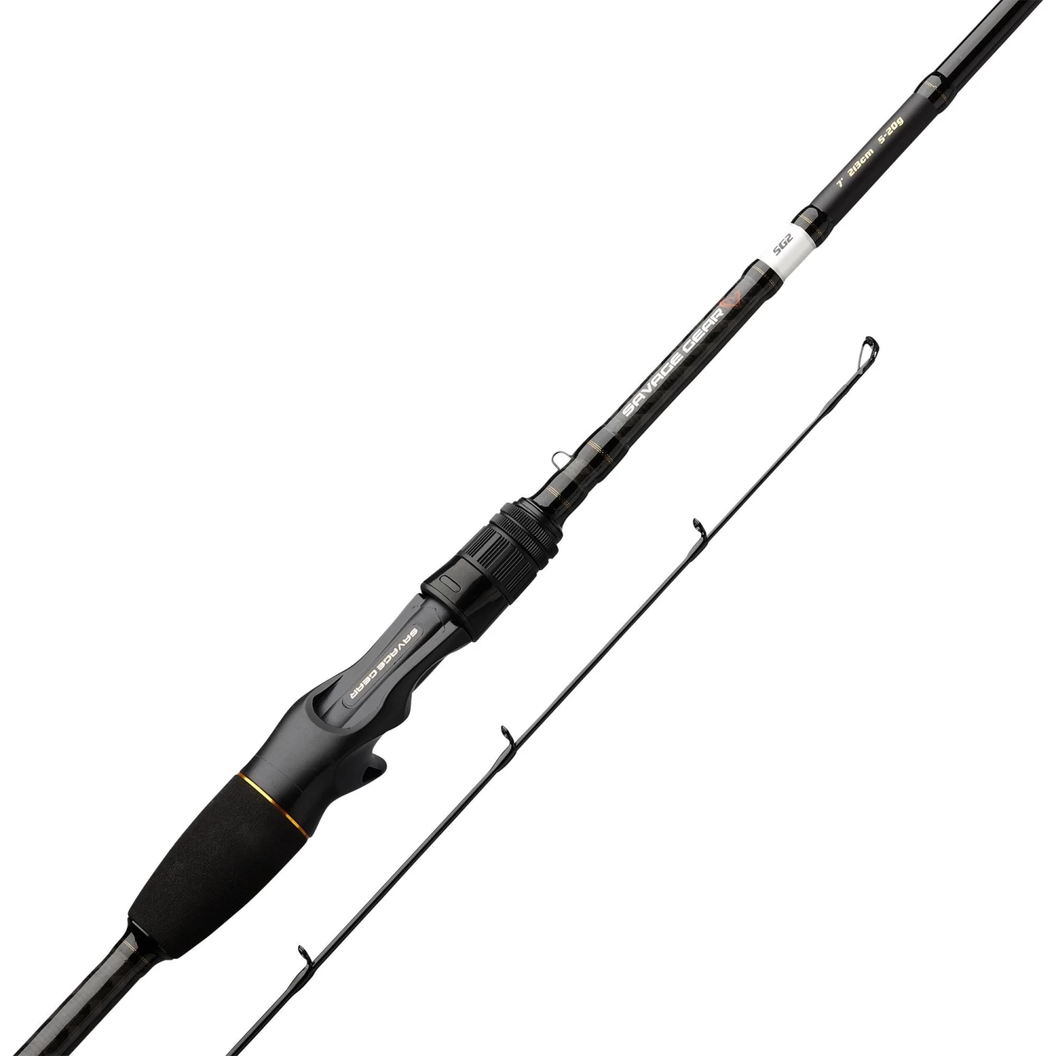 Savage Gear SG2 Medium Game Baitcast | 213cm | 10-30gram | F | M 10 Savage Gear SG2 Medium Game Baitcast | 213cm | 10-30gram | F | M - Afbeelding 8
