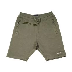 Sonik Green Fleece Shorts | Kortebroek