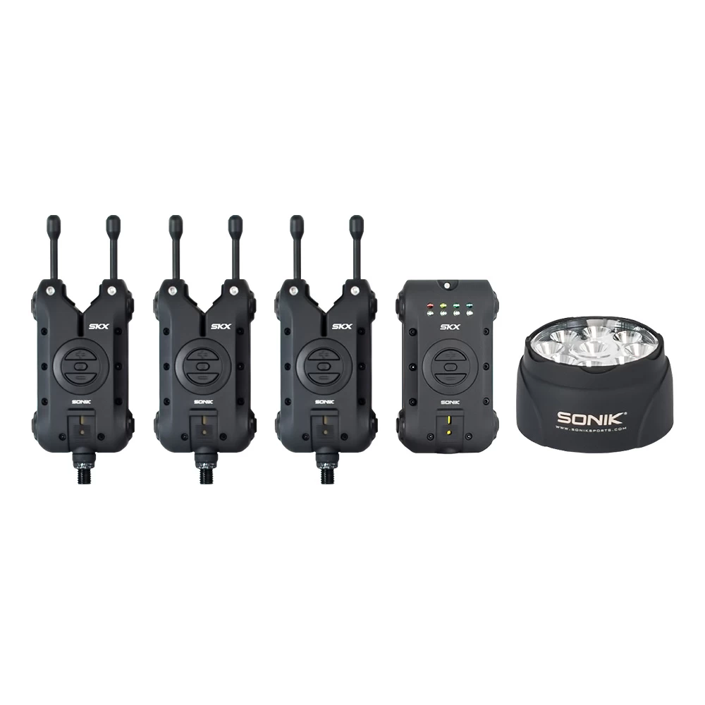 Sonik SKX Beetmelder Set | 3+1+Bivvy Lamp 3 Sonik SKX Beetmelder Set | 3+1+Bivvy Lamp