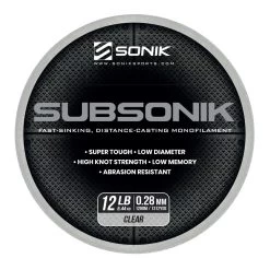 Sonik SubSonik Monofilament Clear | 1200M