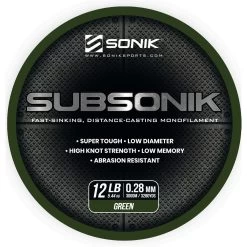 Sonik SubSonik Monofilament Groen | 3000M