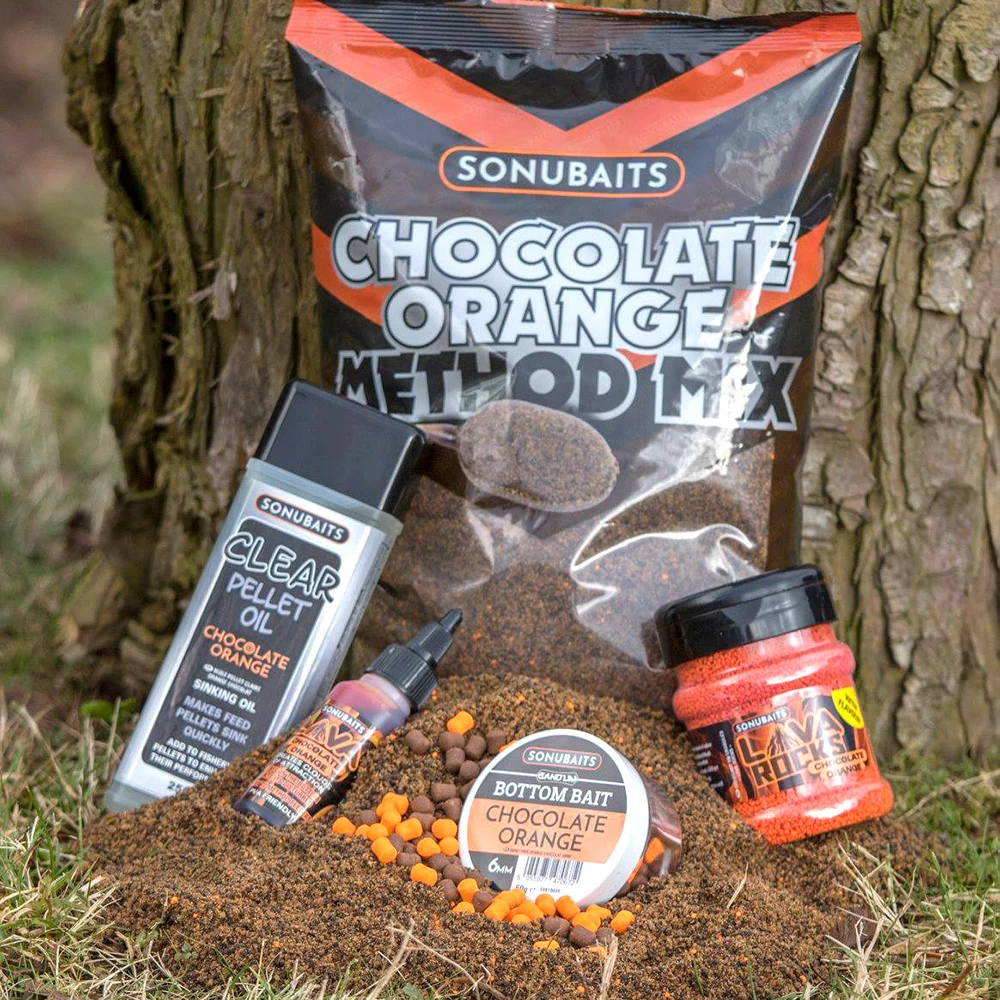 Sonubaits Chocolate Orange Method Feeder | 2kg | Grondvoer 4 Sonubaits Chocolate Orange Method Feeder | 2kg | Grondvoer - Afbeelding 2