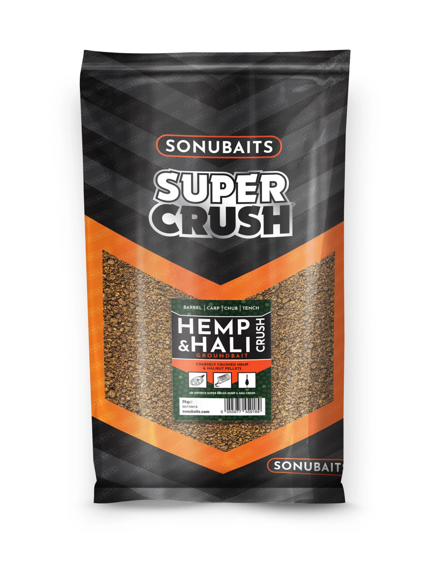 Sonubaits Hemp & Hali Crush | 2kg | Grondvoer 3 Sonubaits Hemp & Hali Crush | 2kg | Grondvoer