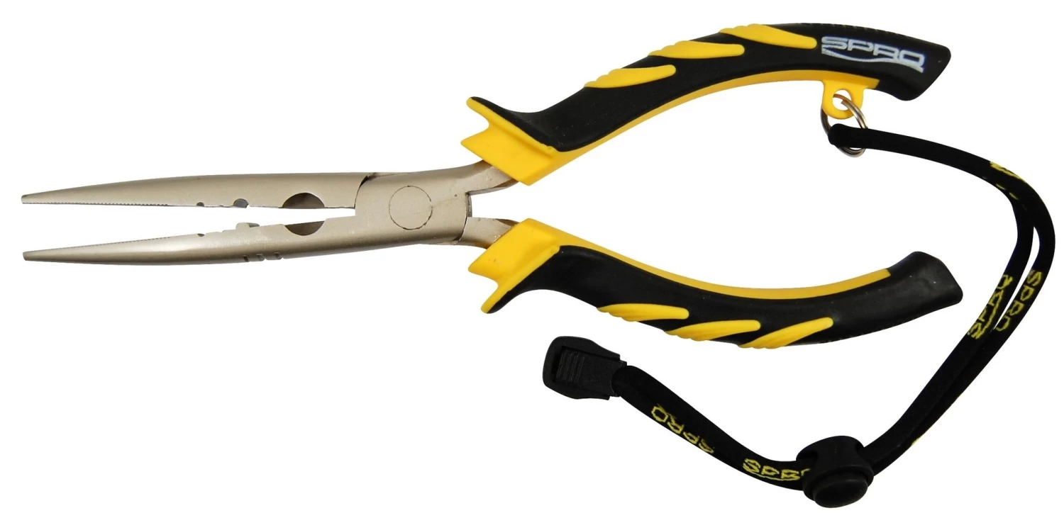 SPRO Bent Long Nose Pliers 23cm 3 SPRO Bent Long Nose Pliers 23cm