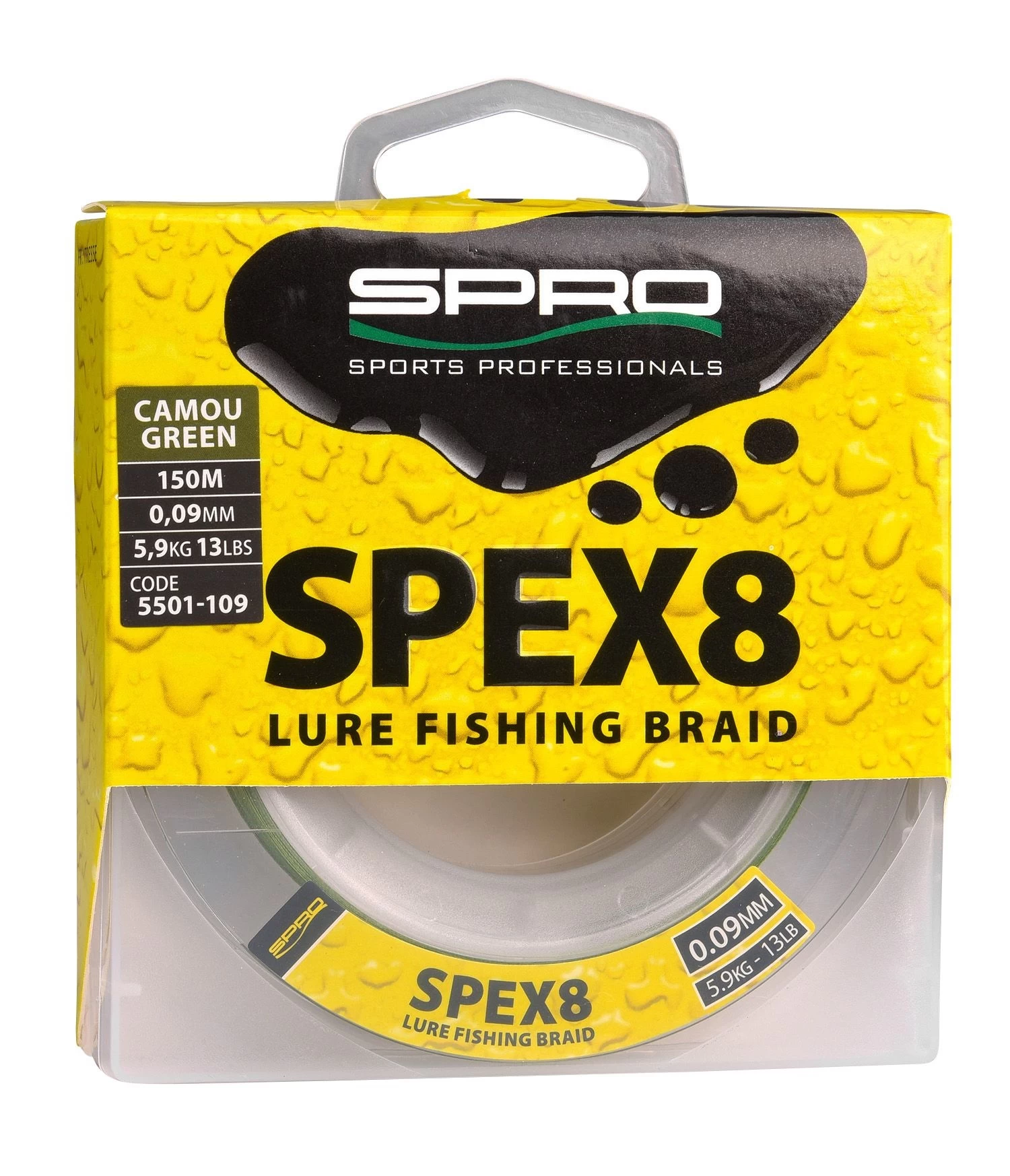 SPRO SPEX8 Braid Camou Green | Gevlochten Lijn 6 SPRO SPEX8 Braid Camou Green | Gevlochten Lijn - Afbeelding 4